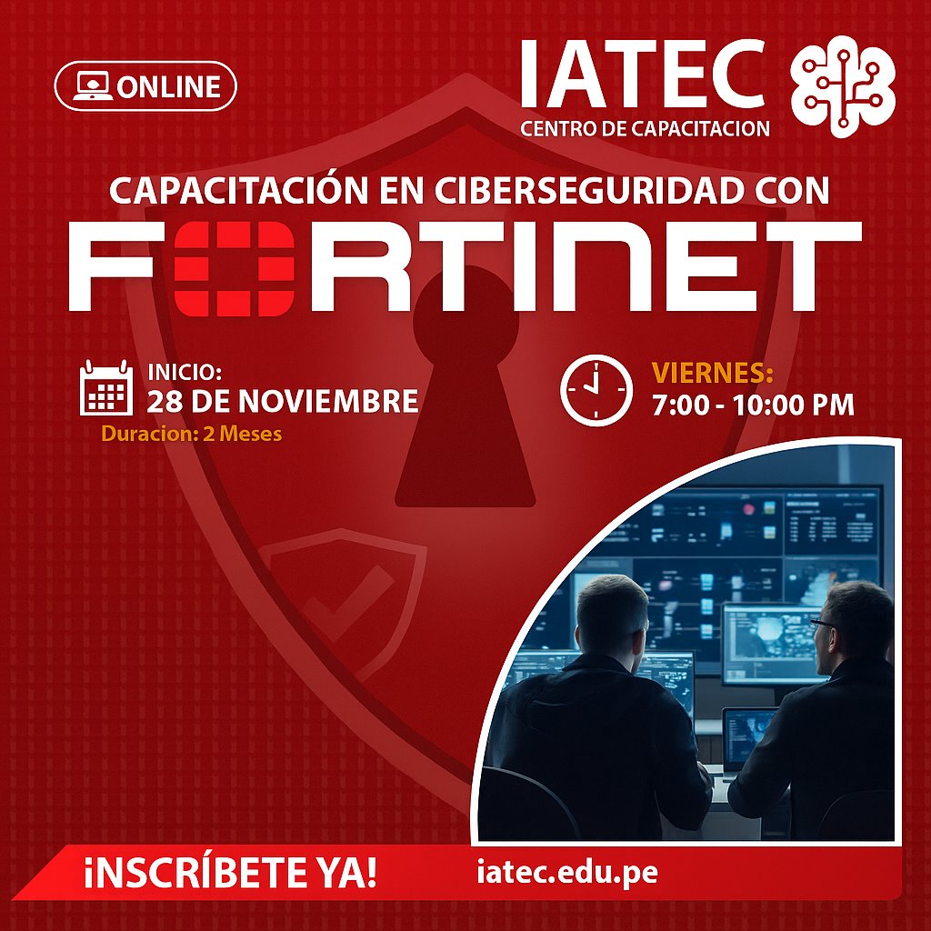 Formación Profesional en Ciberseguridad con Fortinet